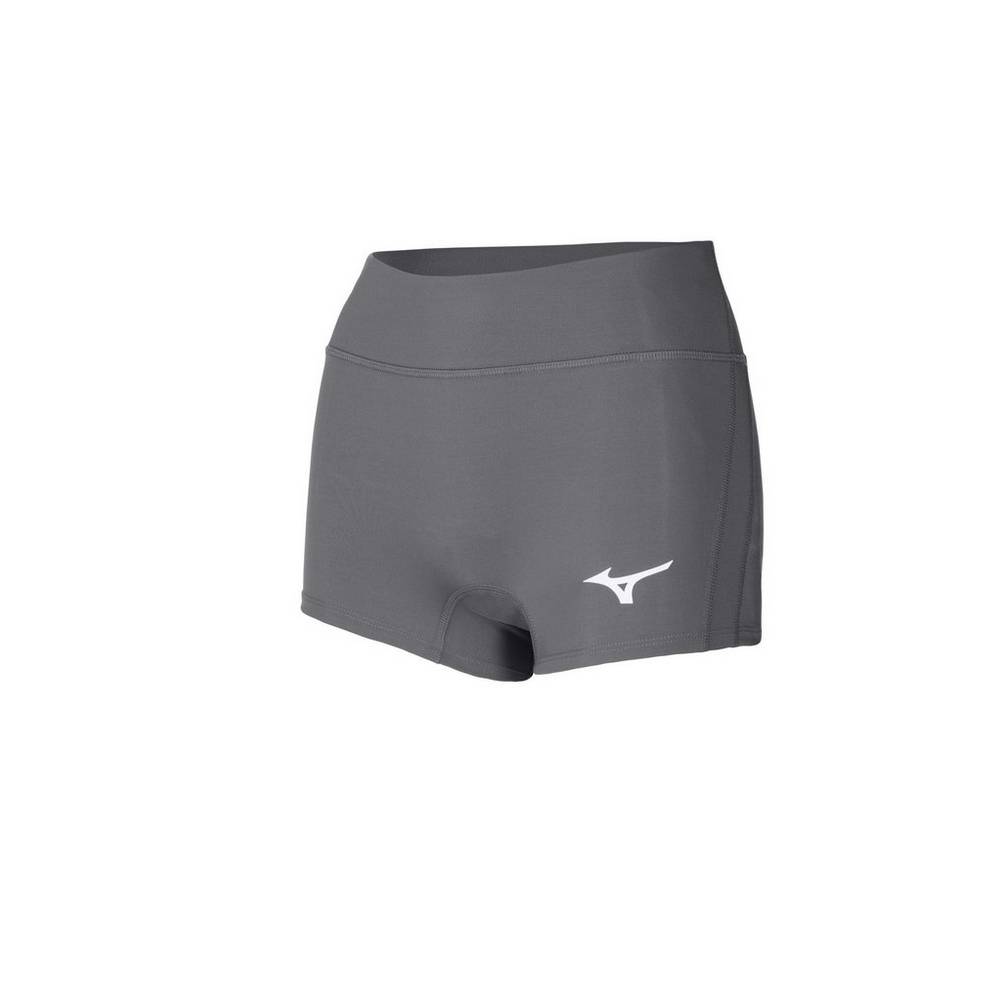 Pantalones Cortos Mizuno Voleibol Apex 2.5" Inseam Para Mujer Grises 3247189-BH